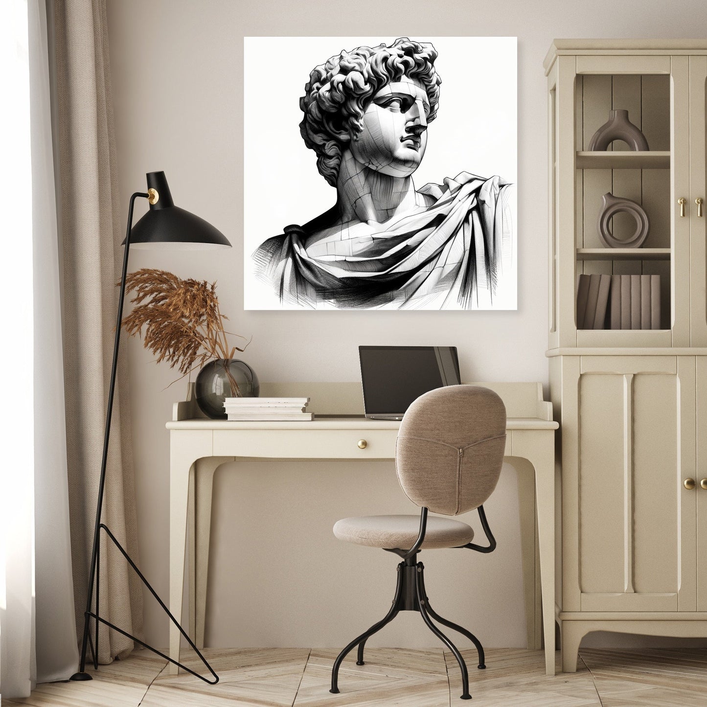 Marble Grace Canvas
