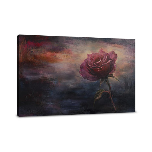 Twilight Rose Canvas