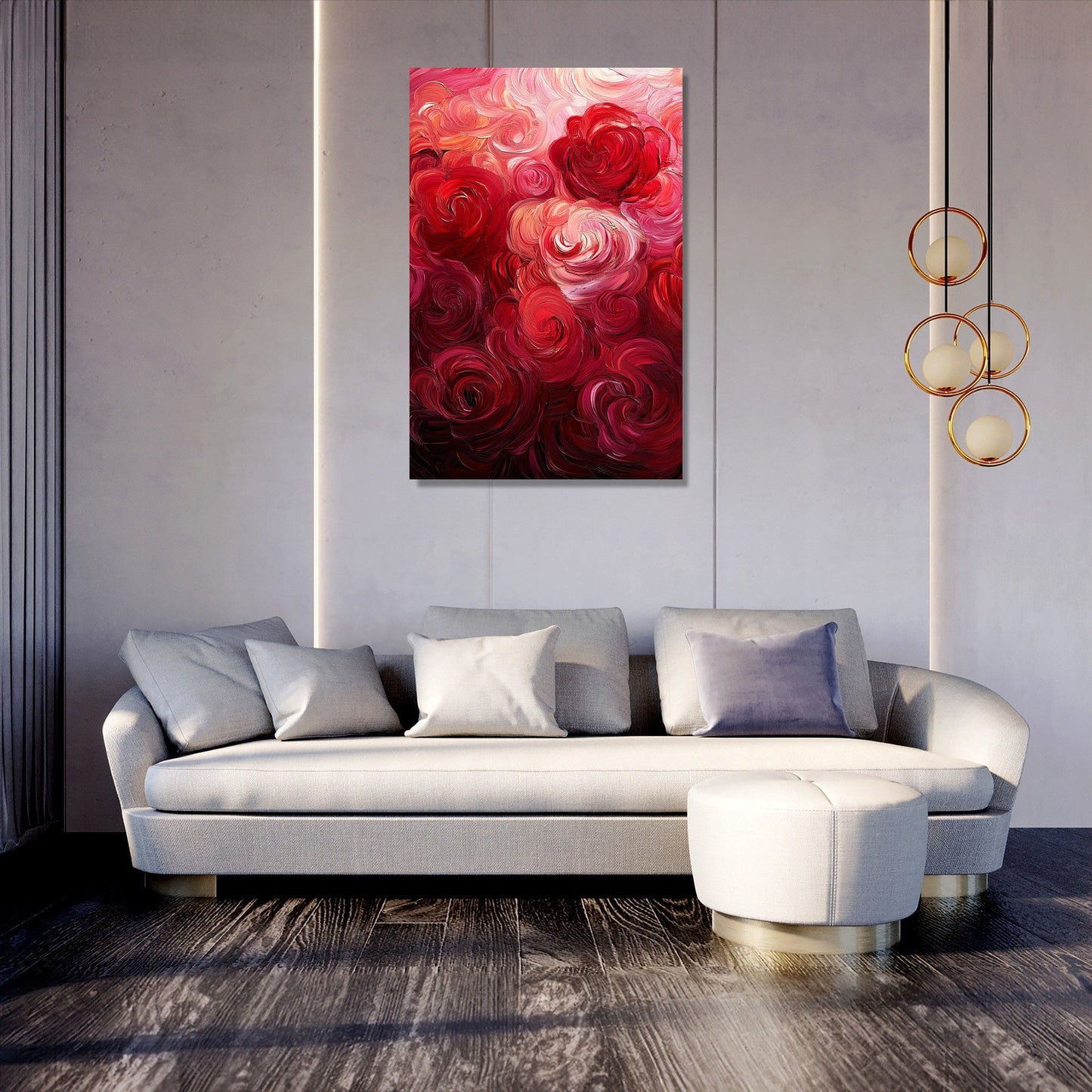 Radiant Roses Canvas