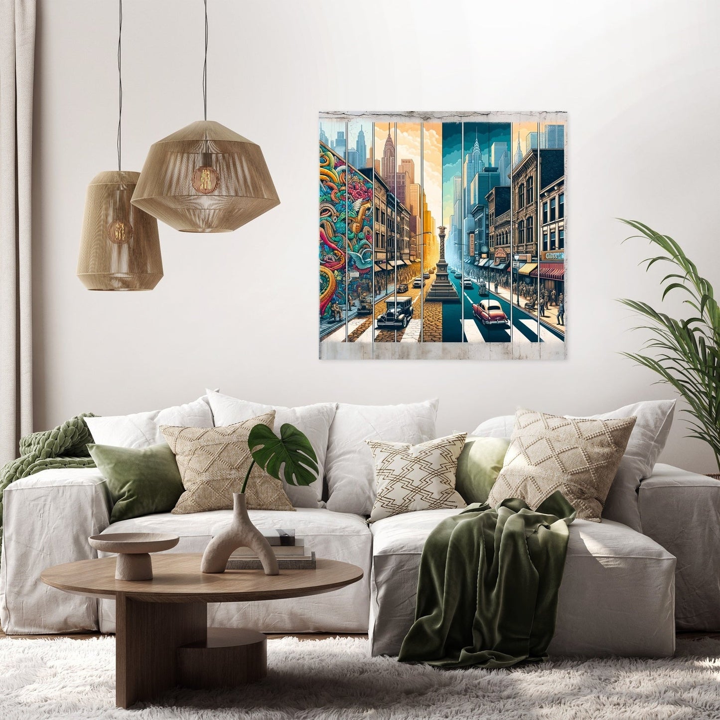 City Evolution Canvas