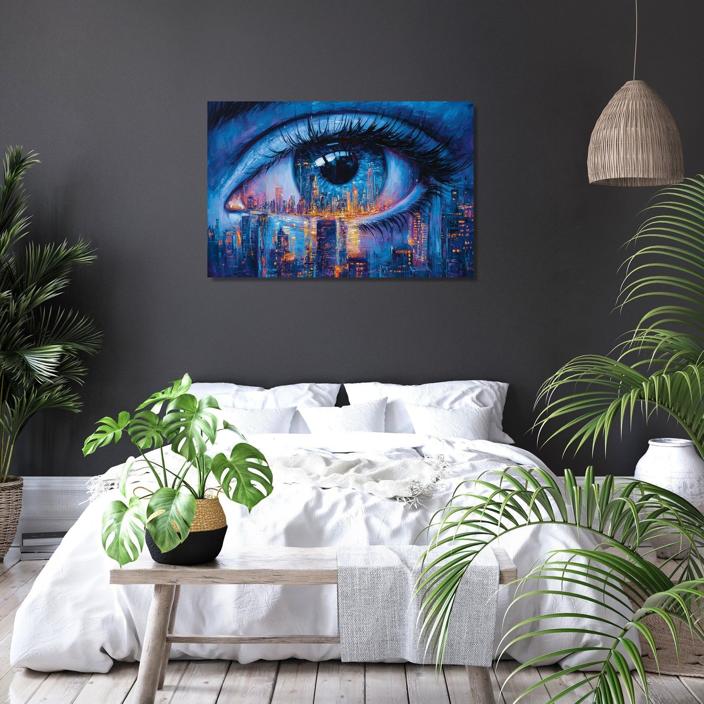 Urban Reflection Canvas