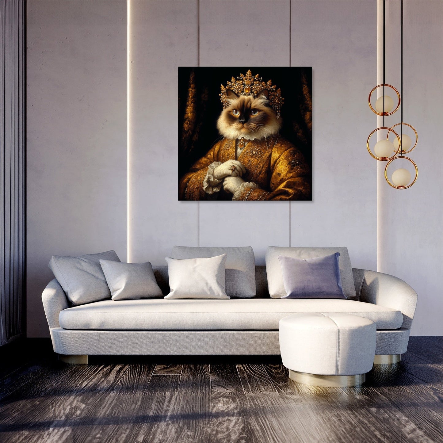 Regal Ragdoll Royalty Canvas