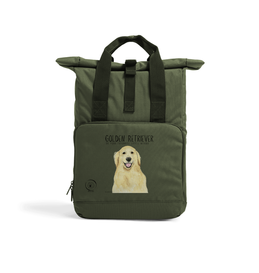 Carry Your Chaos – Golden Retriever Backpack