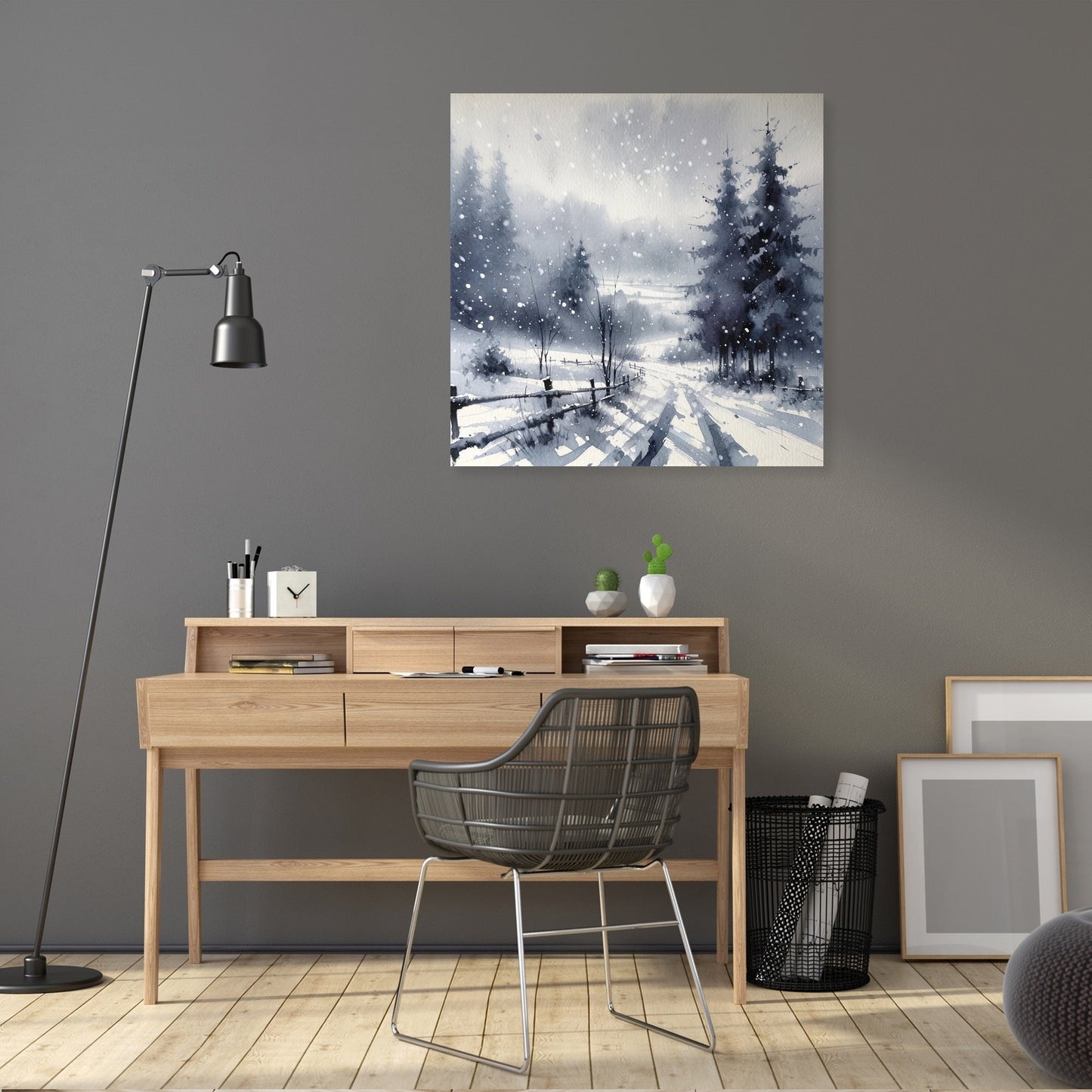 Whispering Winter Canvas