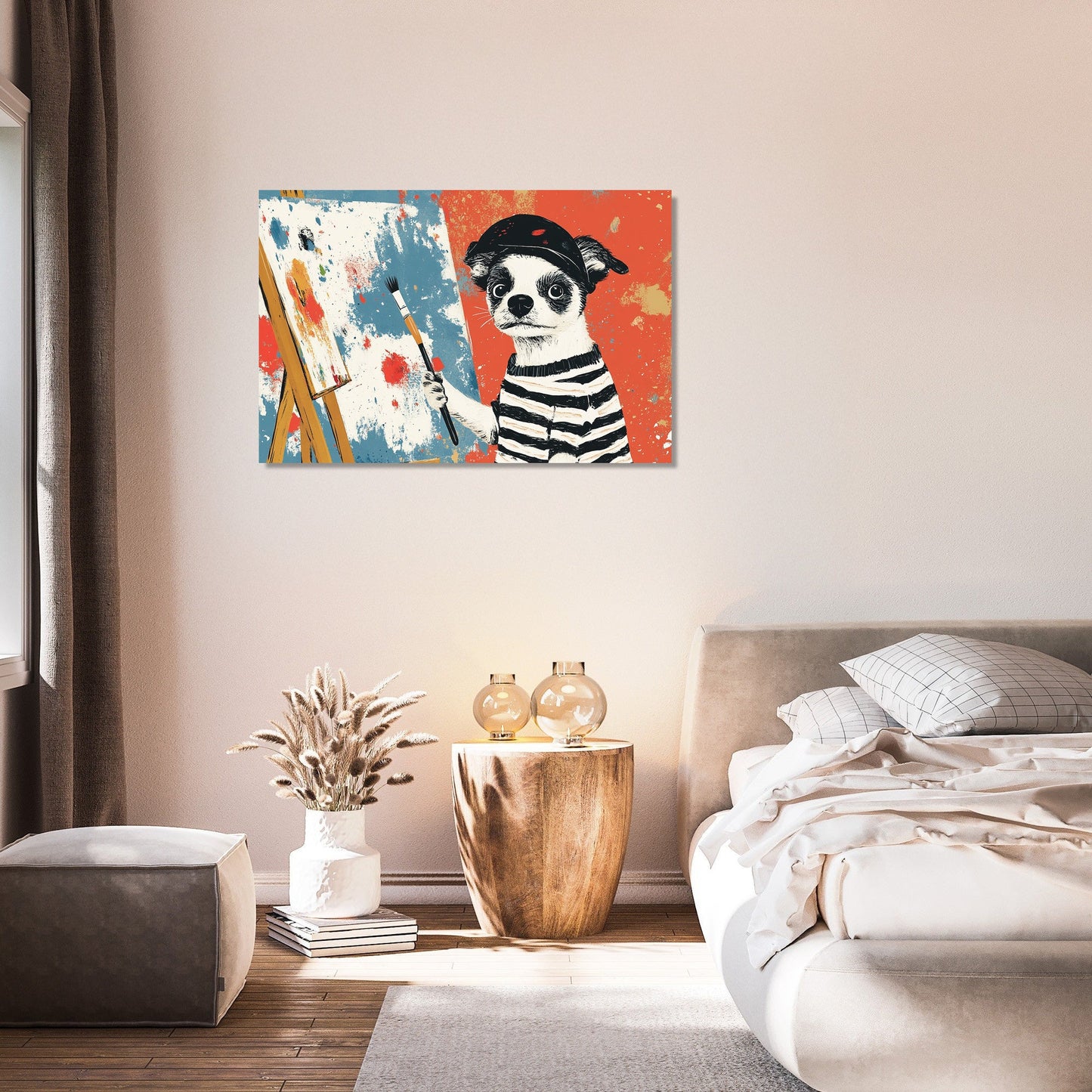French Bulldog Canvas
