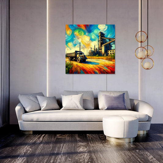 Echoes of Industry Canvas