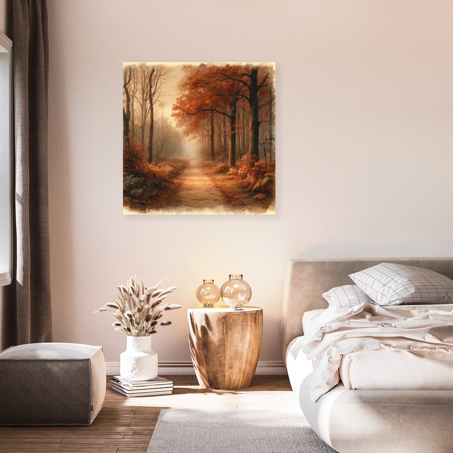 Autumn Pathway Canvas