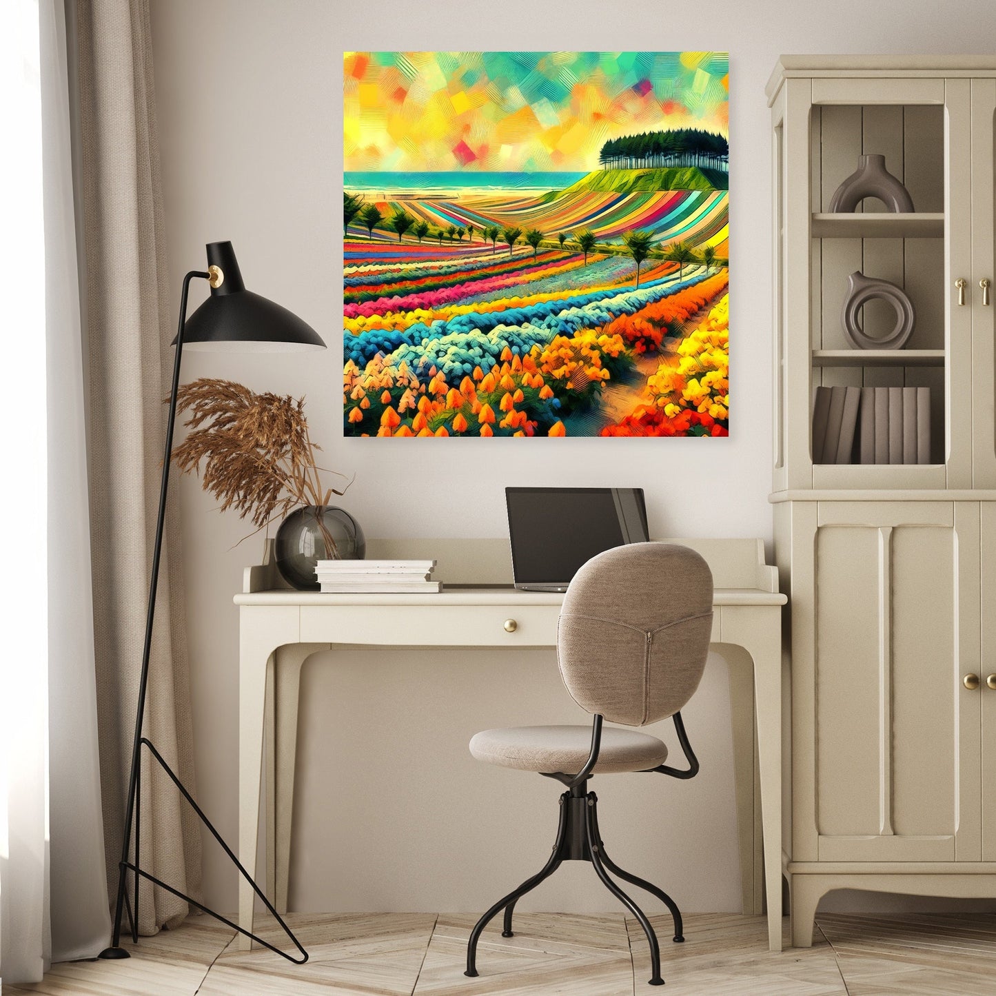 Seaside Bloom Canvas