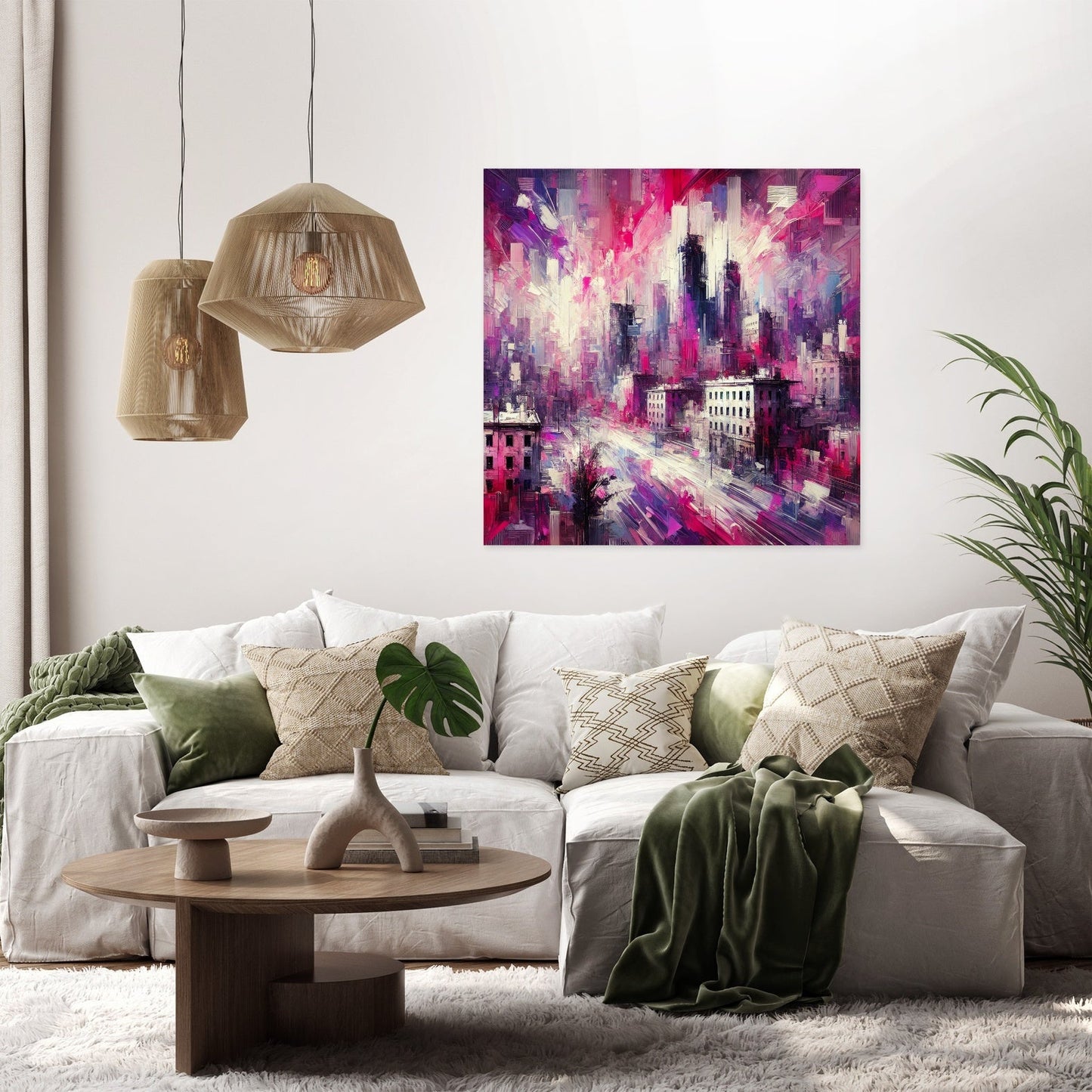 Mystic Skyline Canvas
