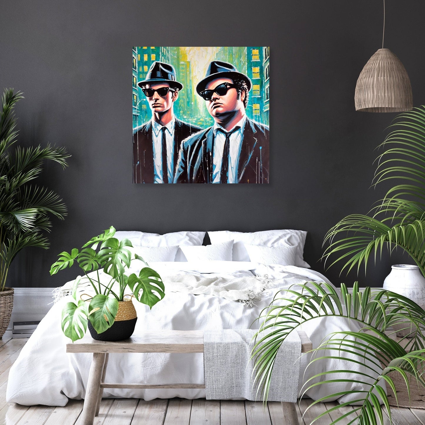 Midnight Groove Canvas
