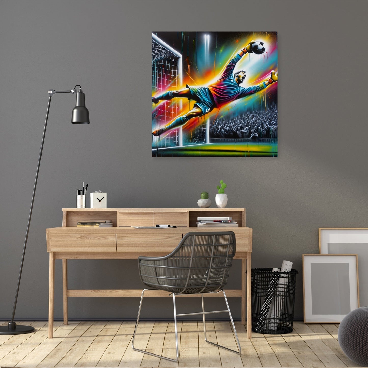 Goalkeeper's Triumph Canvas