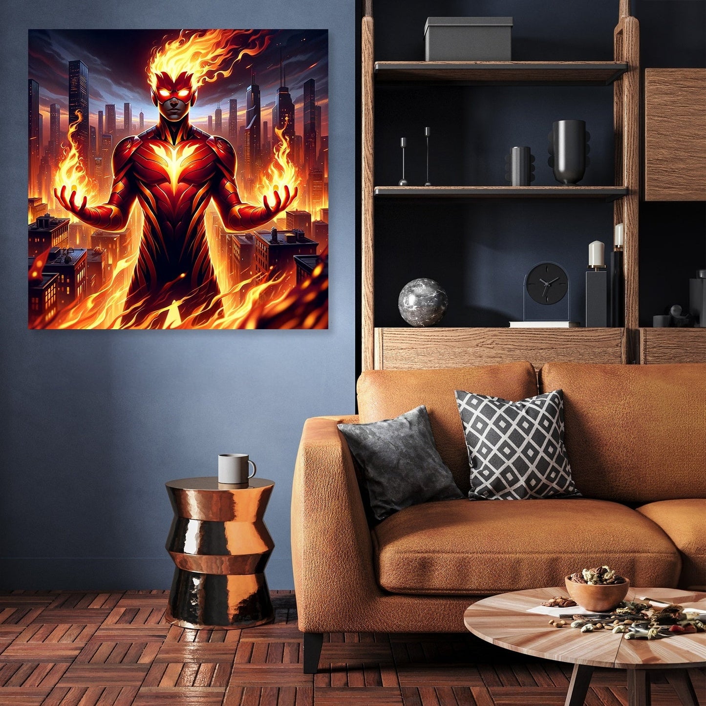 Blaze Guardian Canvas