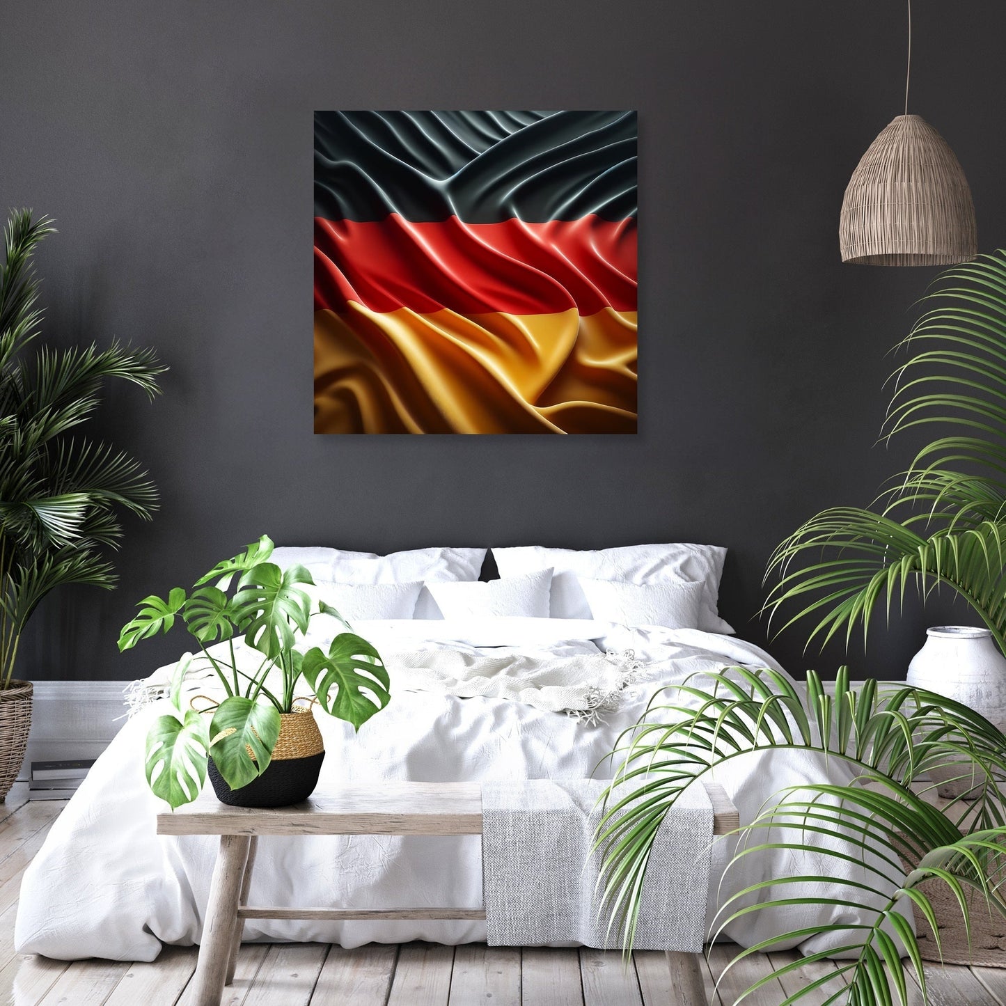 Germany Flag Canvas