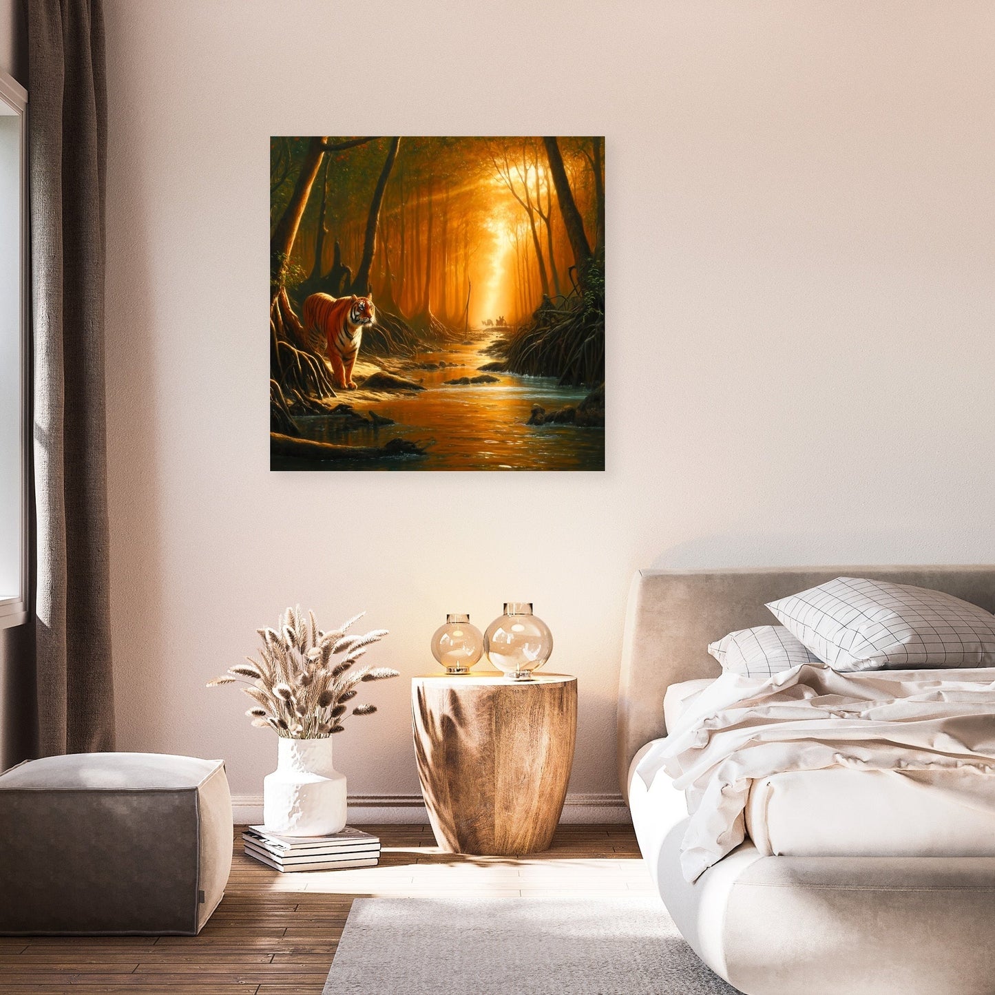 Sundarbans Tiger Majesty Canvas