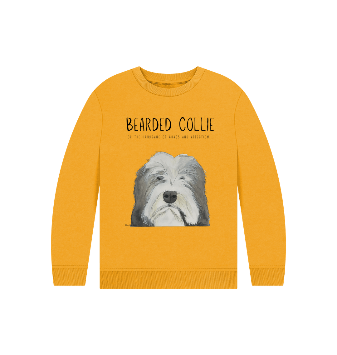 The Bearded Collie Sweatshirt: Cozy Chaos for Your Little Hairicane!