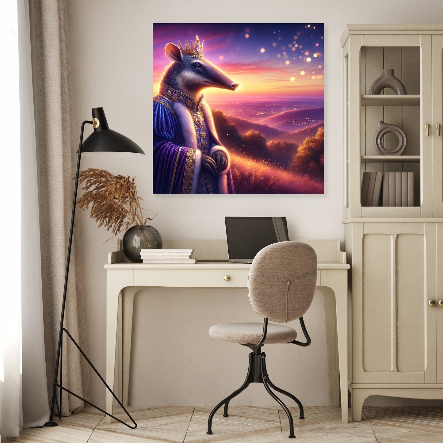 Regal Aardvark Dusk Canvas