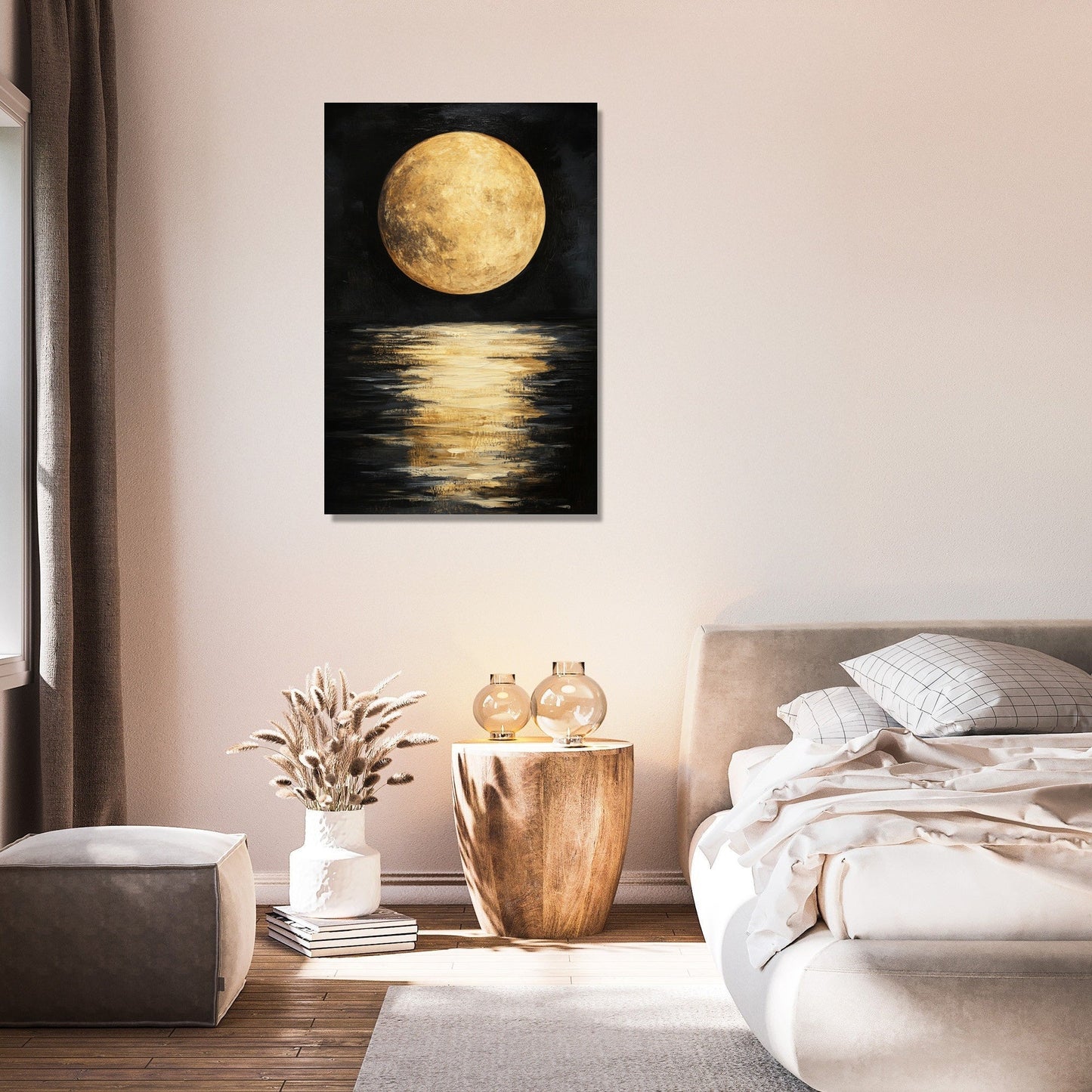 Moonlit Serenity Expression Canvas