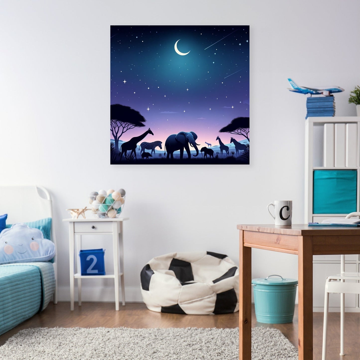 Savannah Night Canvas