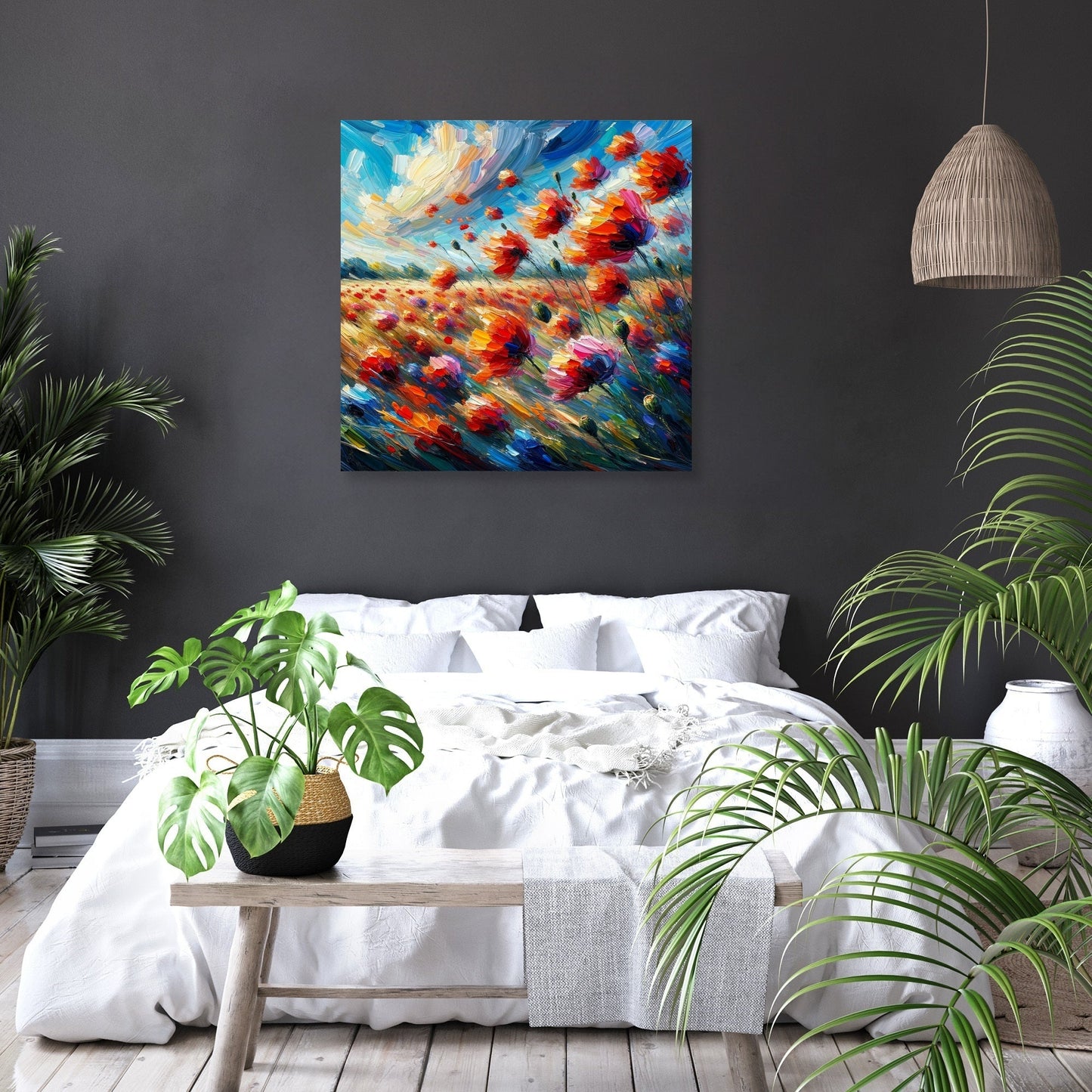 Whispering Poppies Canvas