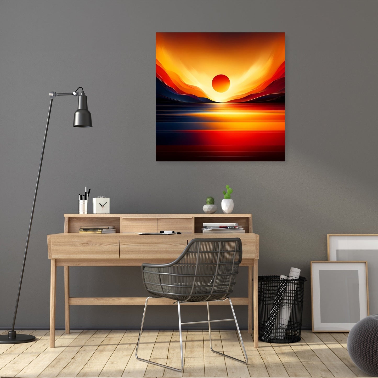 Sunset Simplicity Canvas