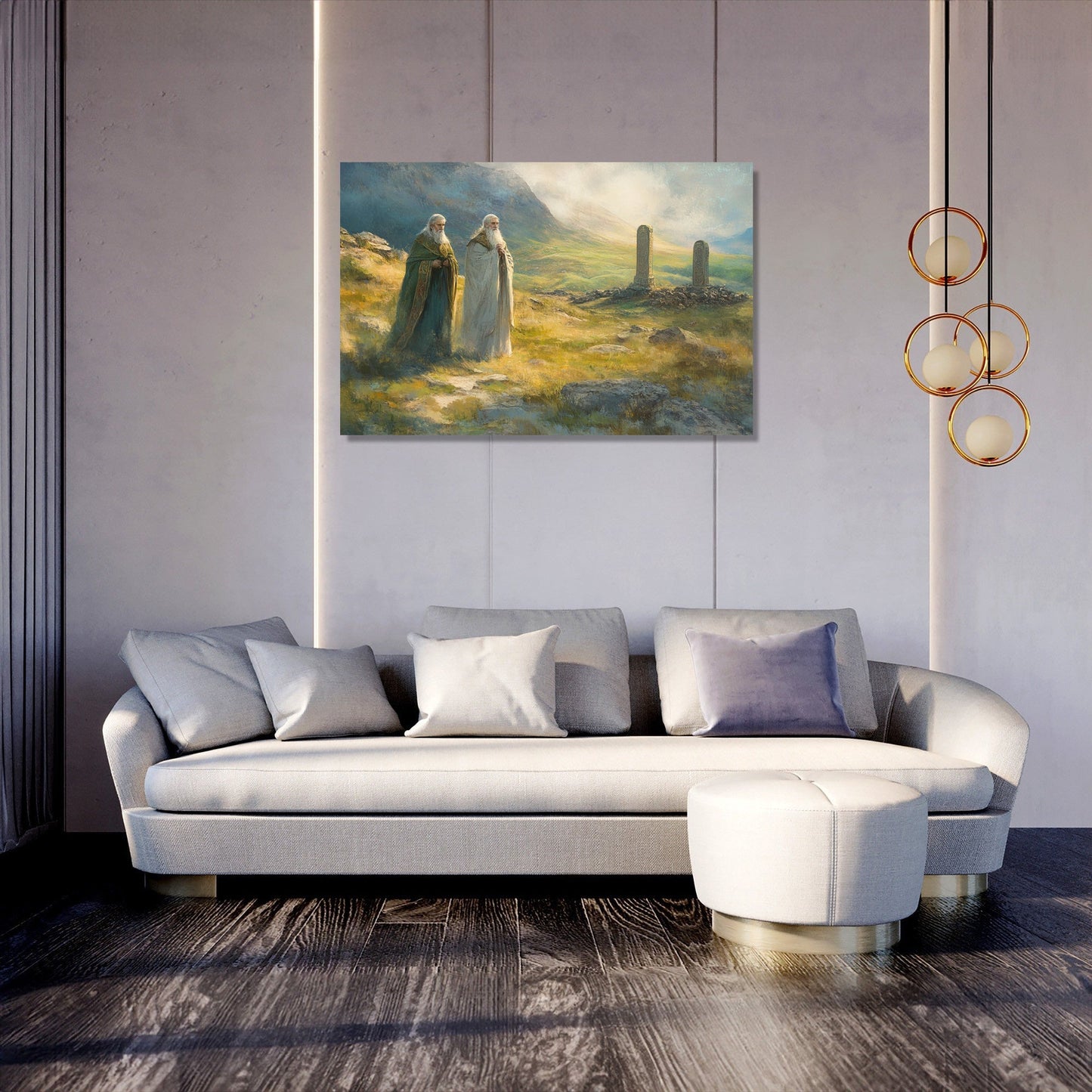 Celtic Saints Unity Canvas