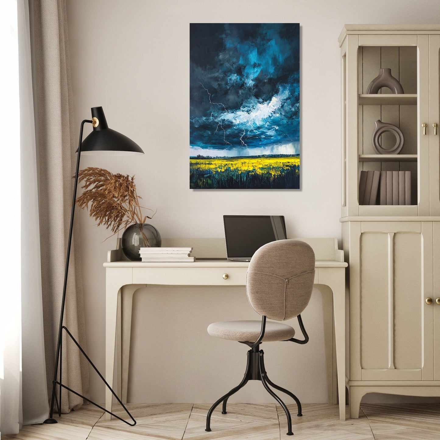 First Thunderstorm Canvas