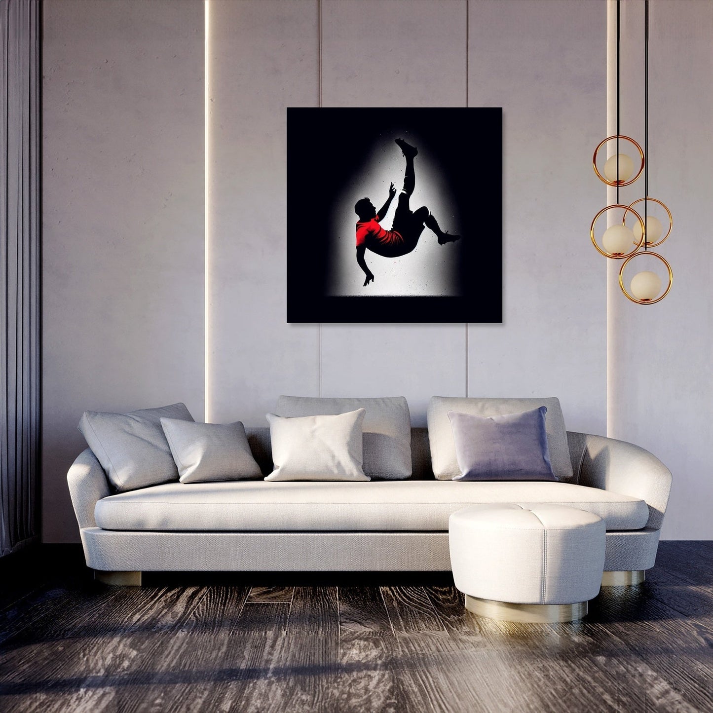 Manchester Flight Canvas