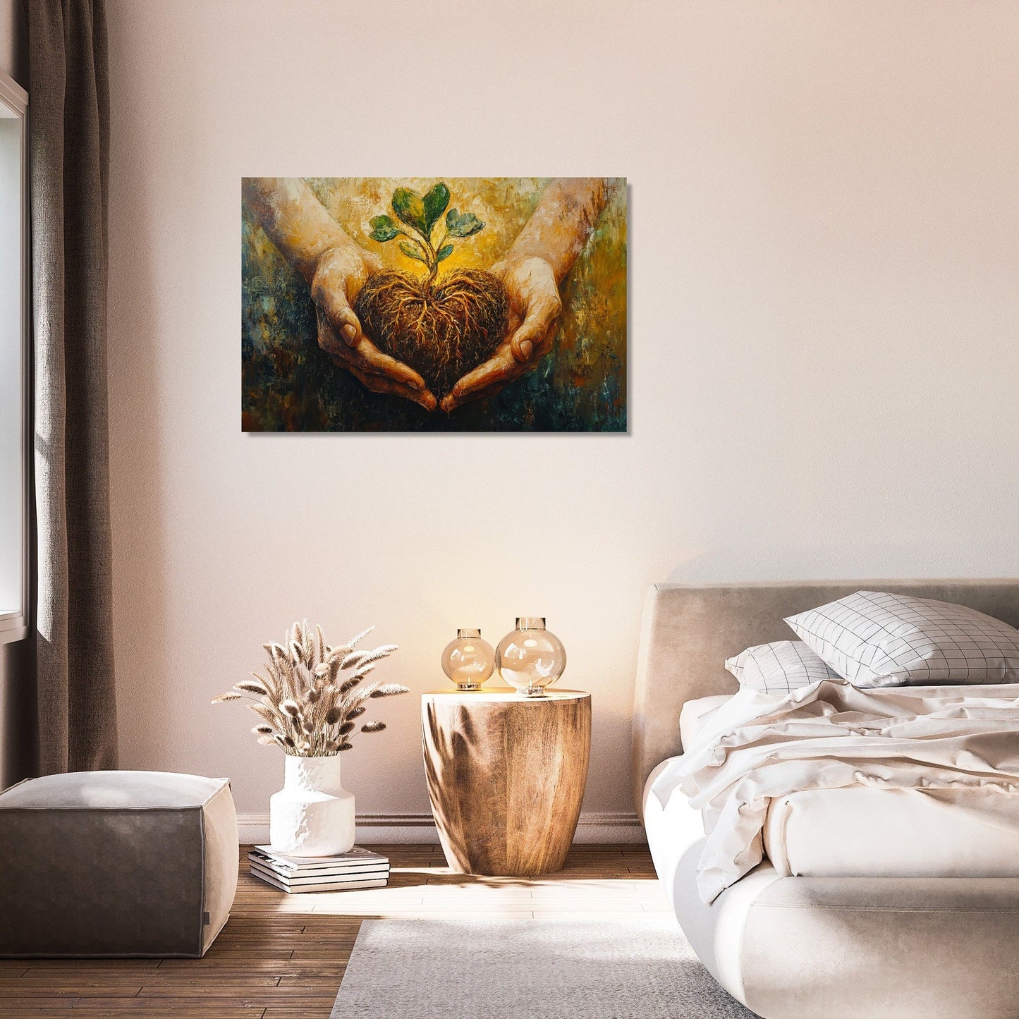 Heart of Growth Canvas