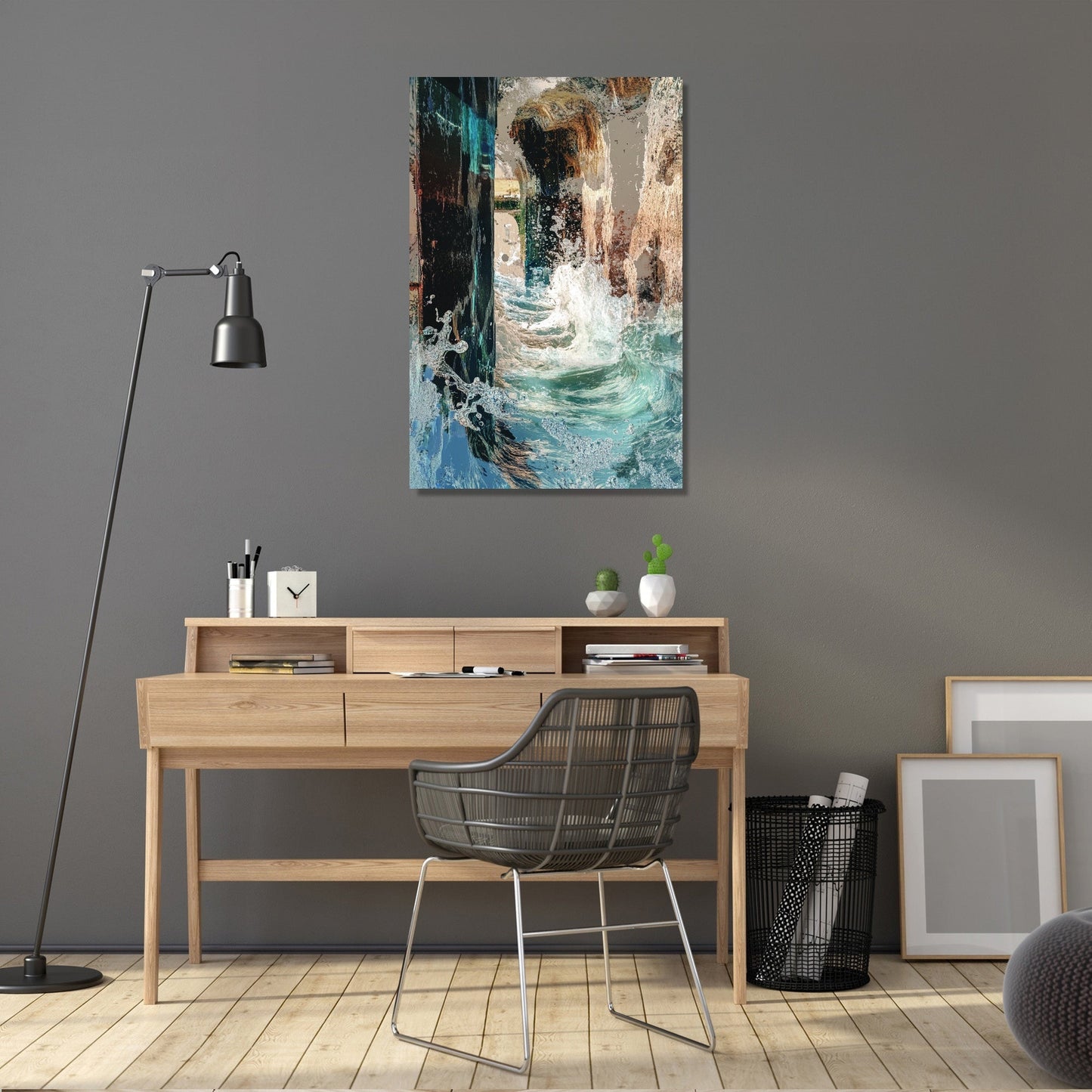 Harmony in Turmoil Canvas