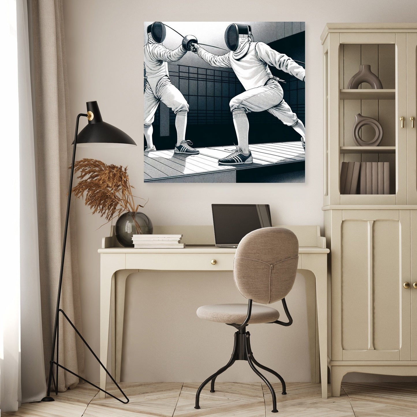 Elegant Parry Canvas