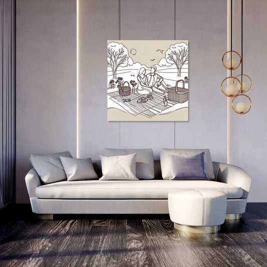 Picnic Moments Canvas