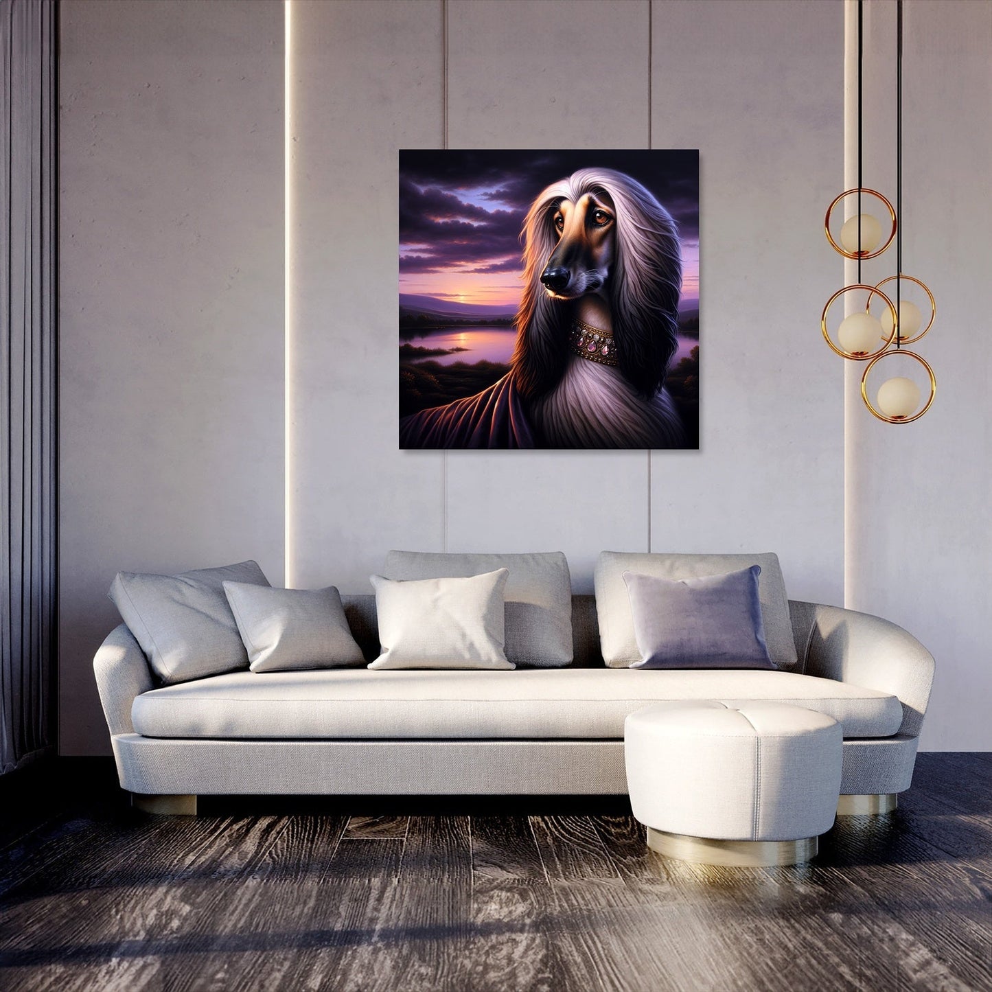 Regal Afghan Dusk Canvas