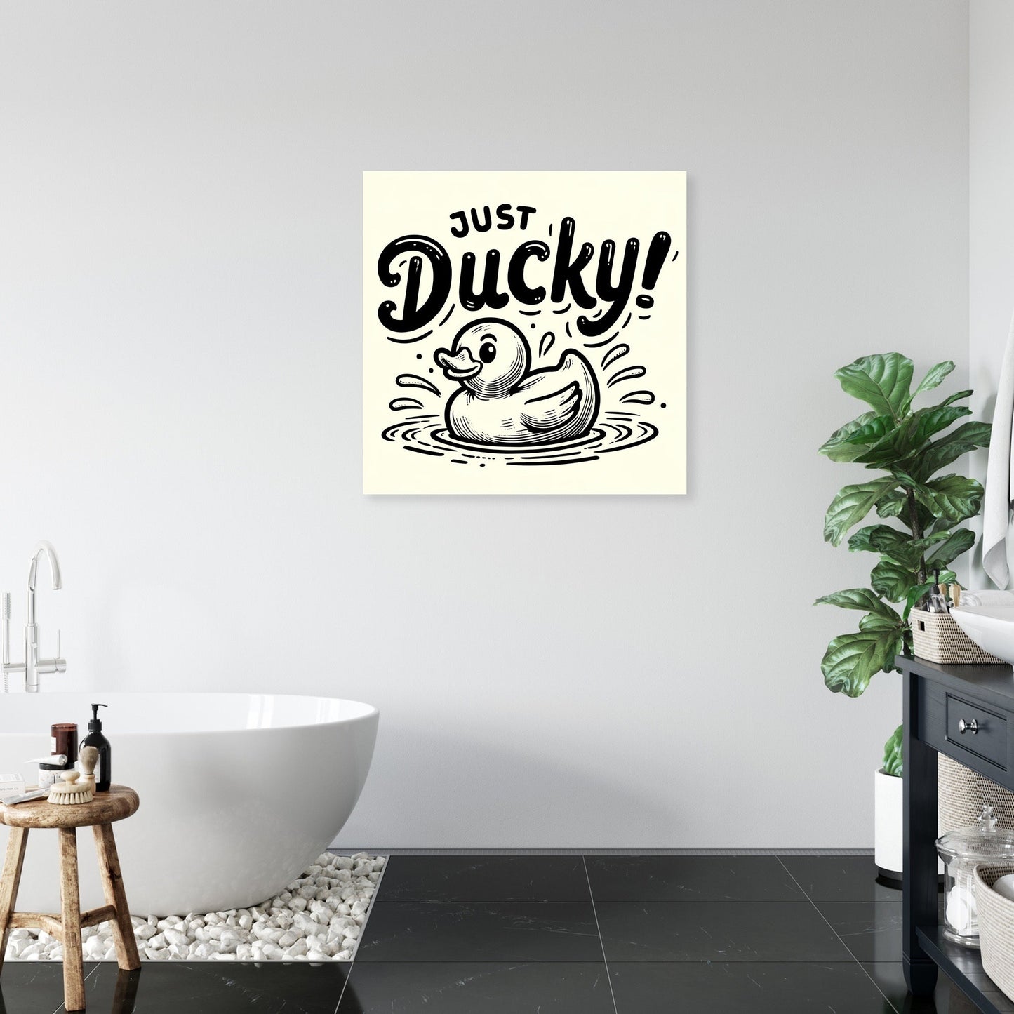 Just Ducky Delight Canvas