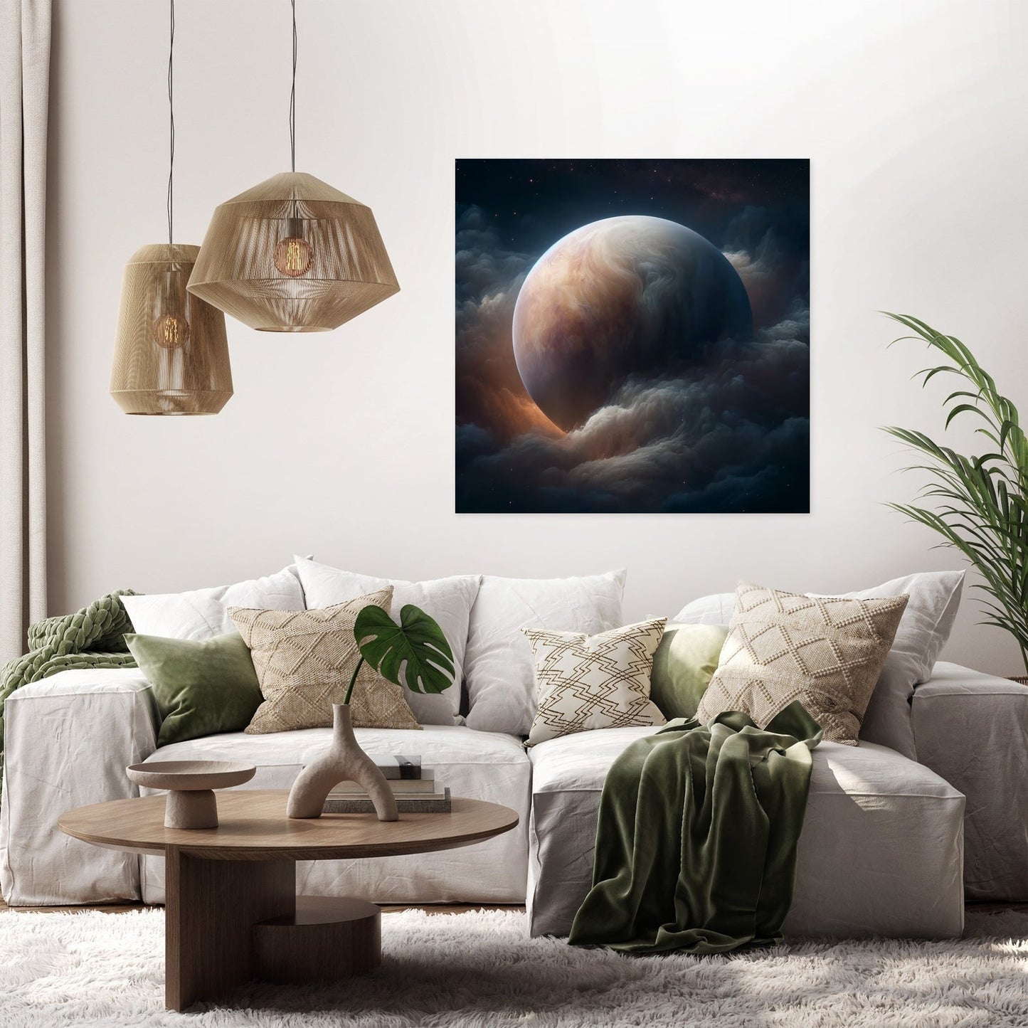 Venus' Mysterious Veil Canvas