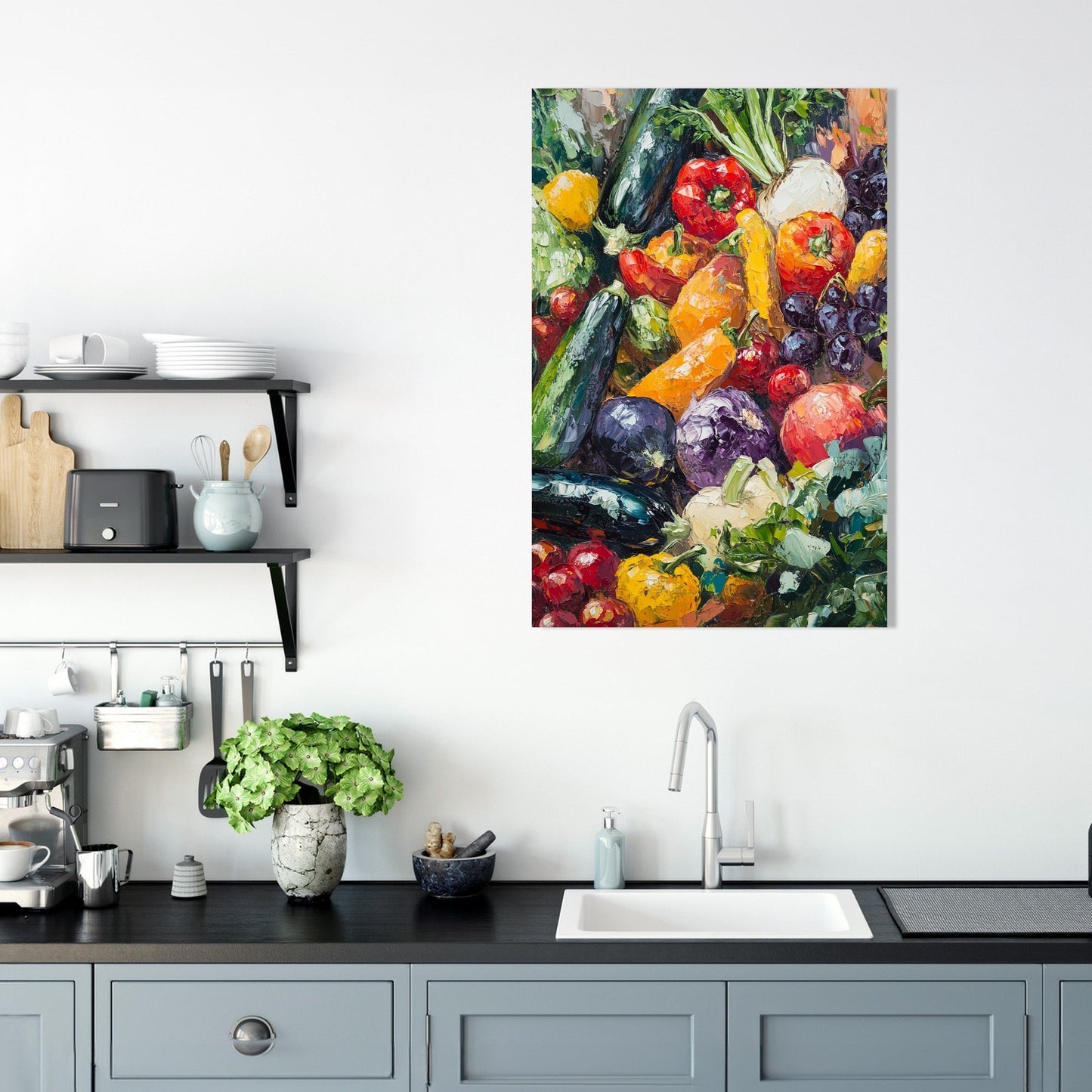 Vegetable Medley Canvas