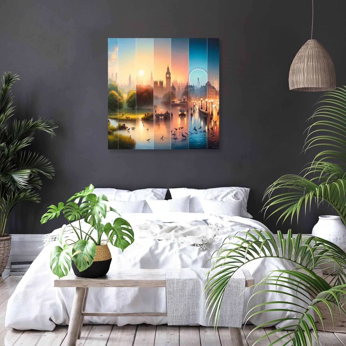 Destinations London Canvas