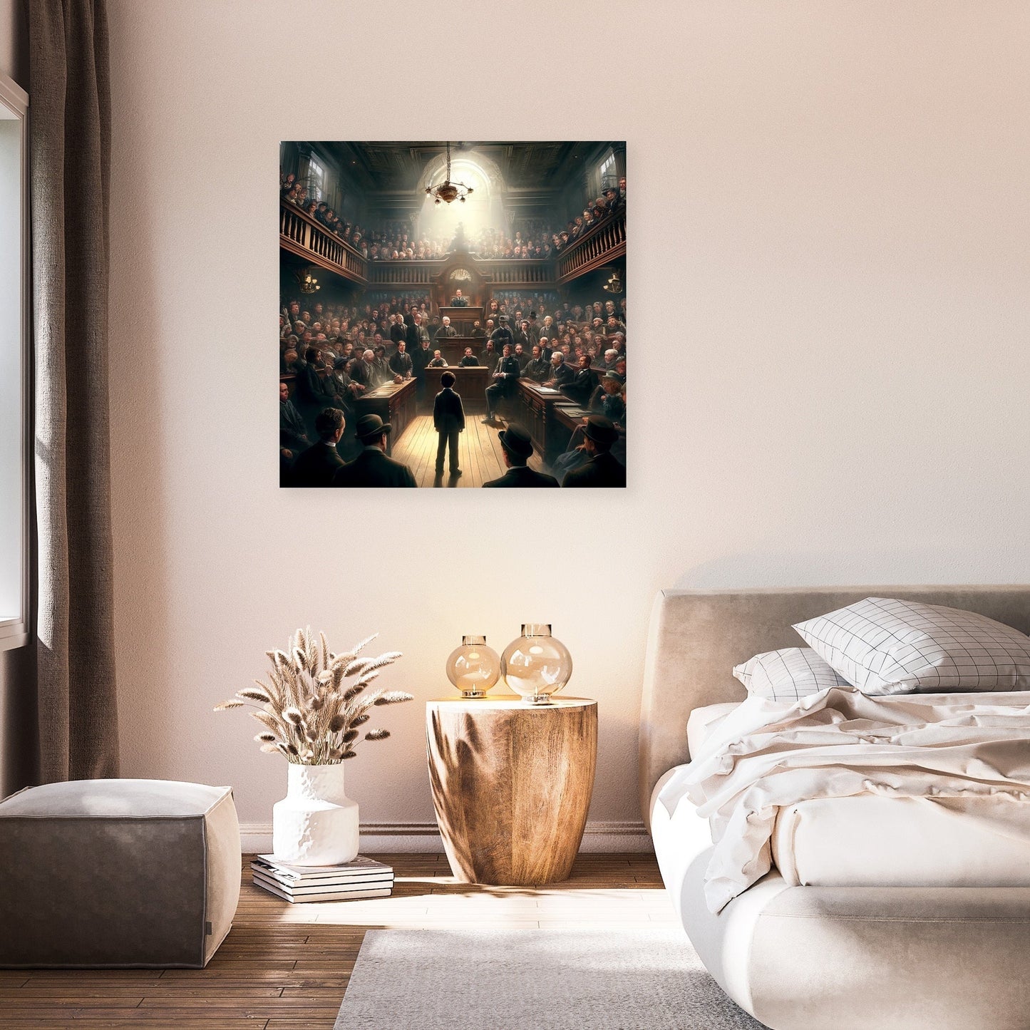 Courtroom Revelation Canvas