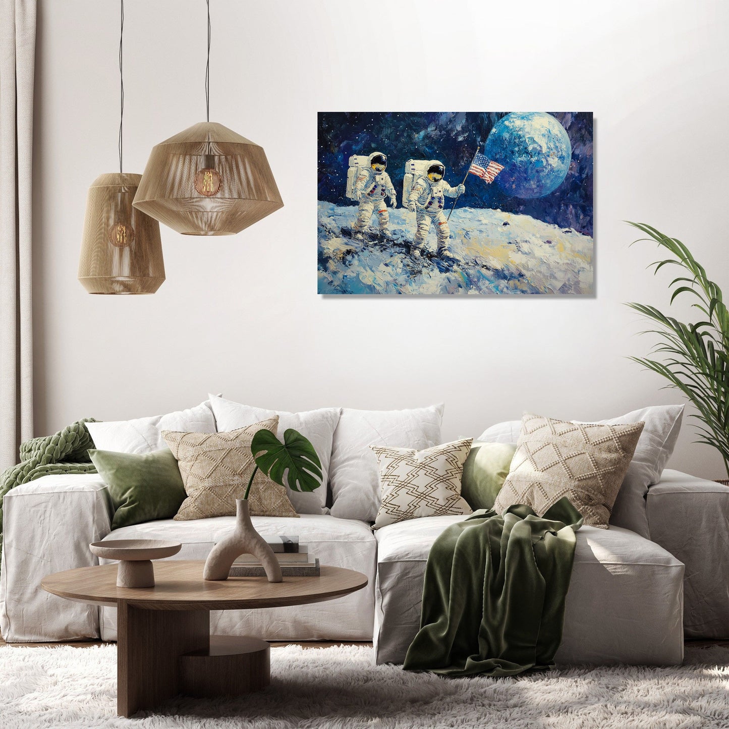 Lunar Exploration Canvas
