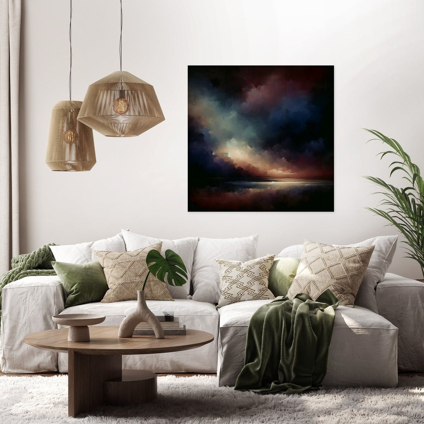 Nocturnal Solitude Canvas