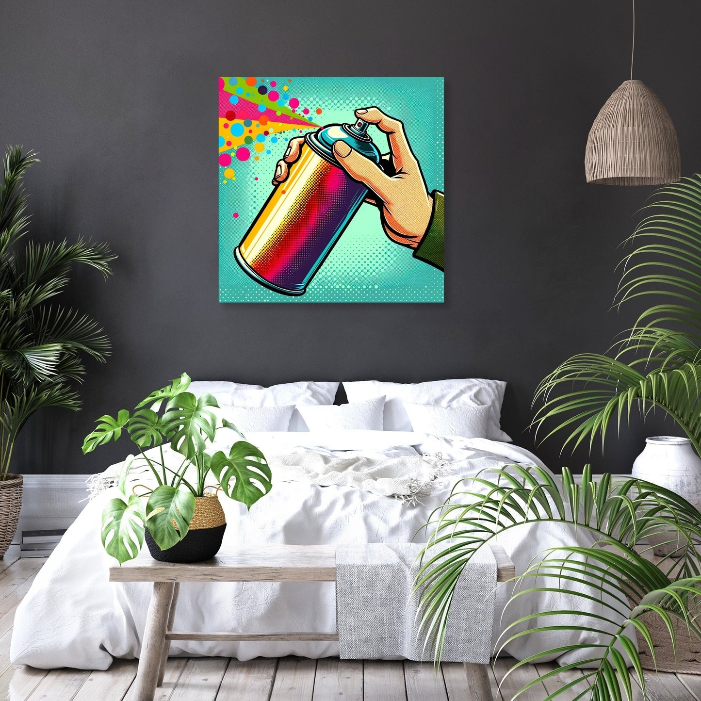 Spray Art Canvas