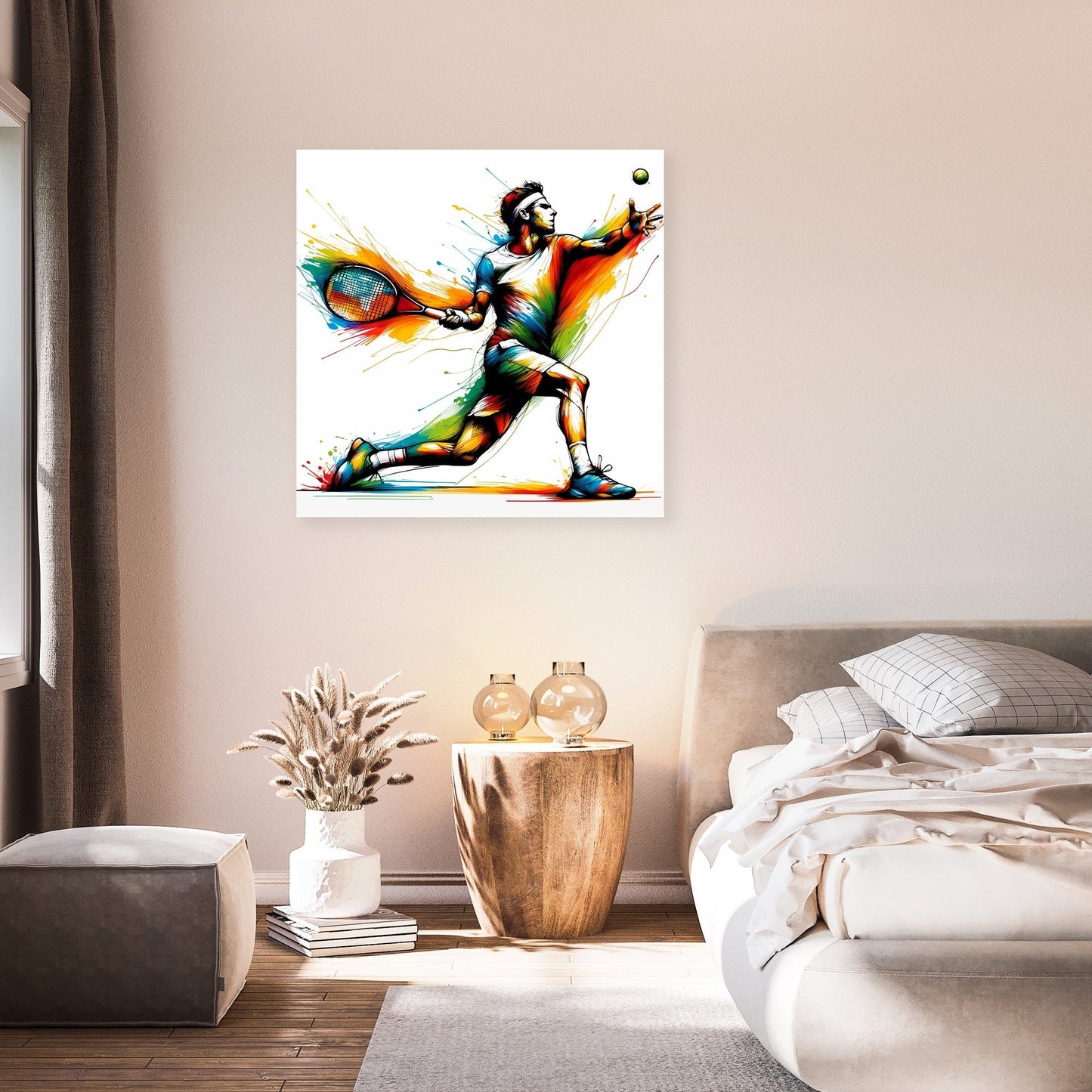 Backhand Brilliance Canvas