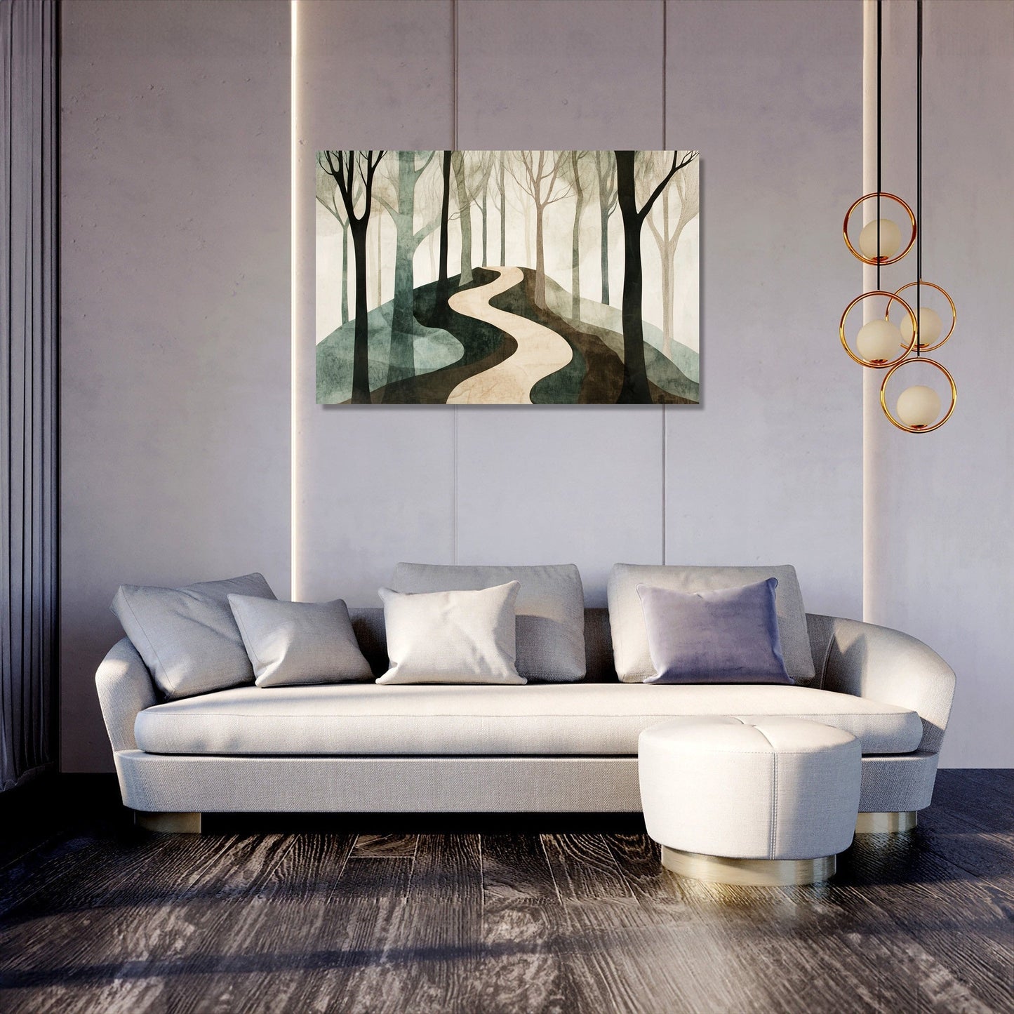 Forest Pathway Canvas