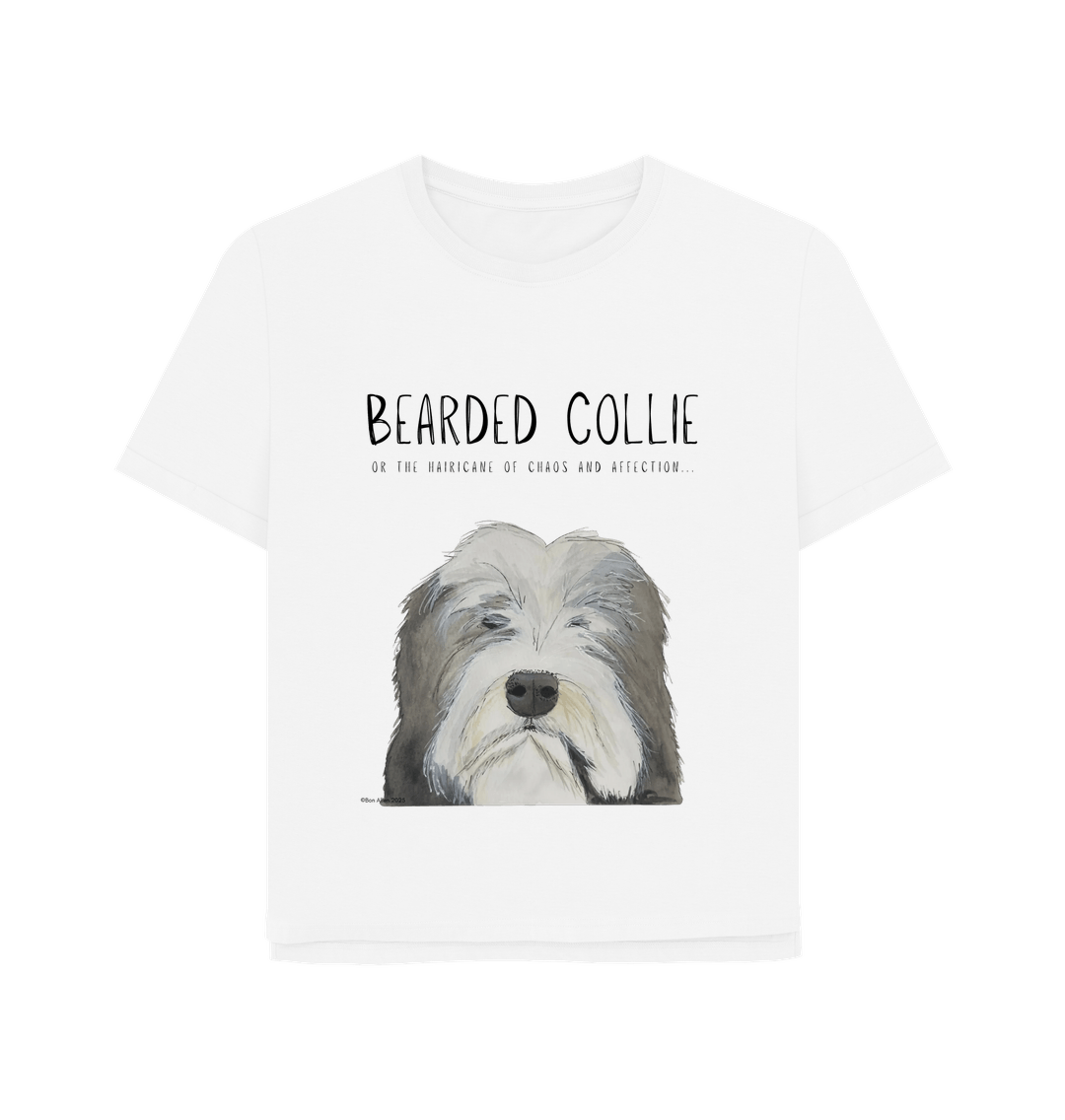 The Hairicane Vibes – Bearded Collie Relaxed Fit Tee