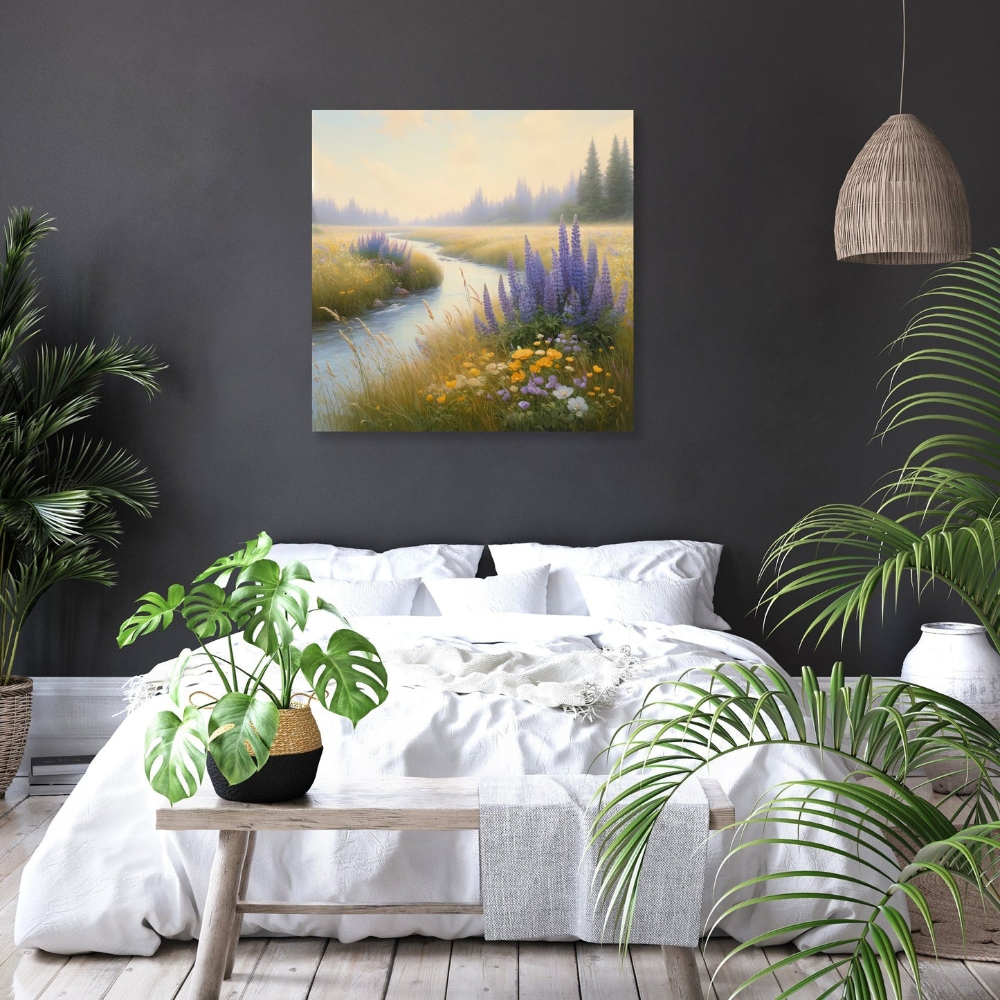 Whispering Wildflowers Canvas