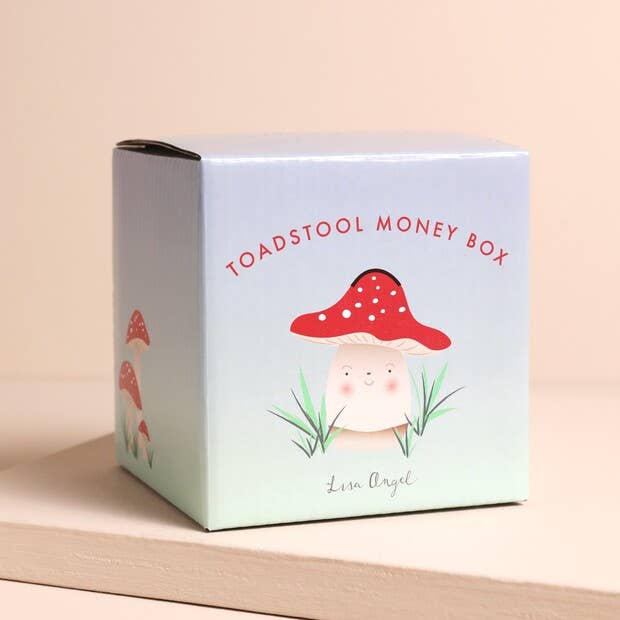 Lisa Angel Face Toadstool Money Box