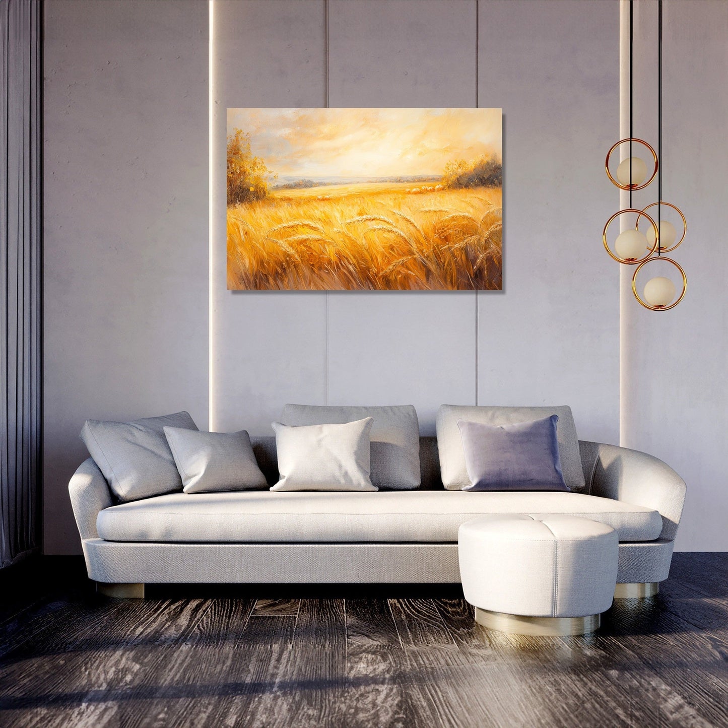 Golden Harvest Reverie Canvas