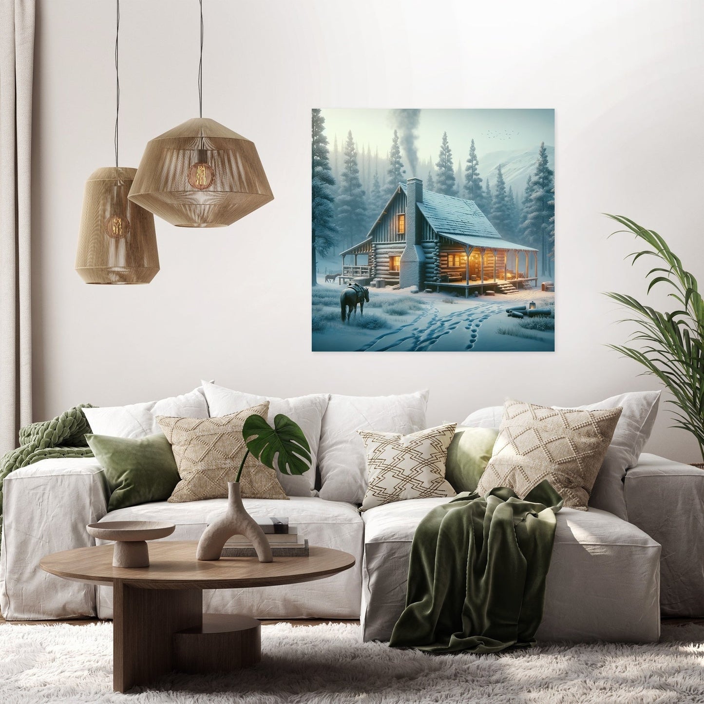 Whispering Pines Canvas