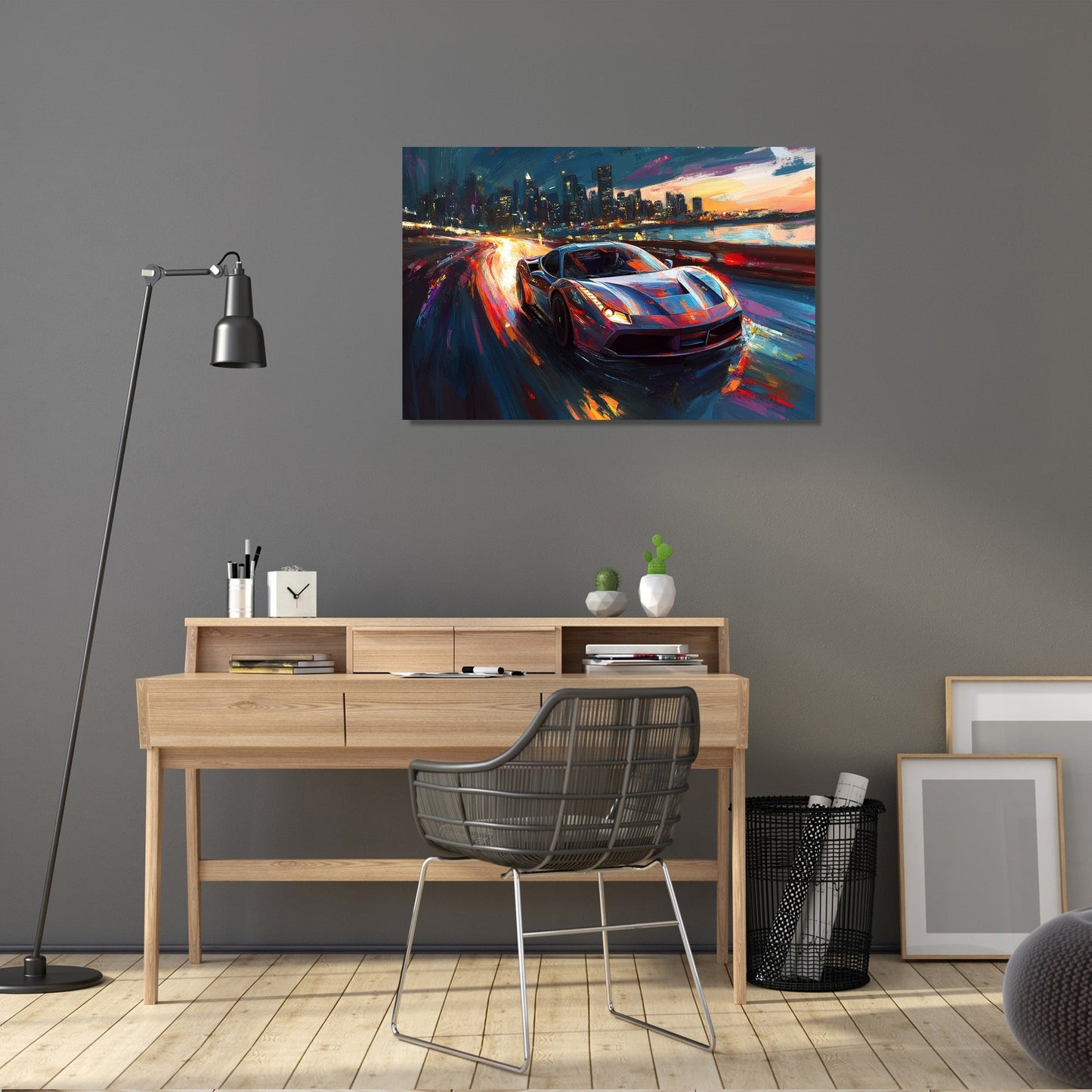 Skyline Speed Canvas
