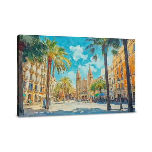 Gaudí's Barcelona Canvas
