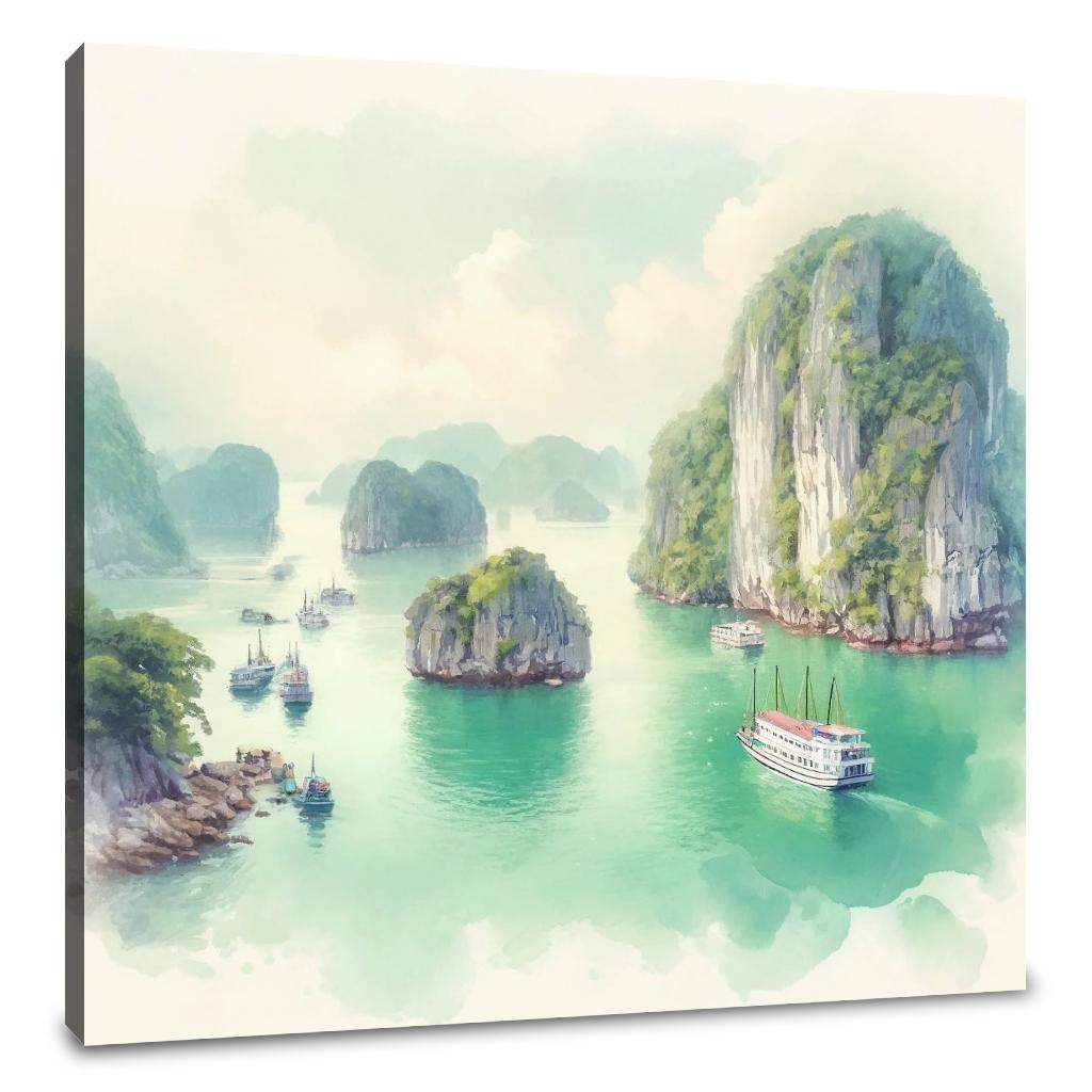Ha Long Bay Serenity Canvas